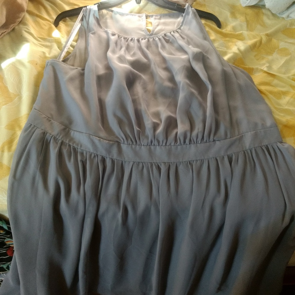 Formal Dress - Midi length - 20W- Gray